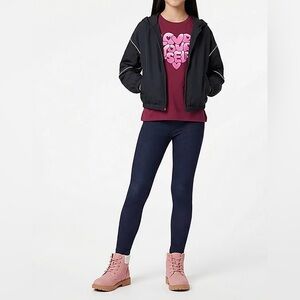 The Children’s Place Black Leggings for girls Size XXL 16